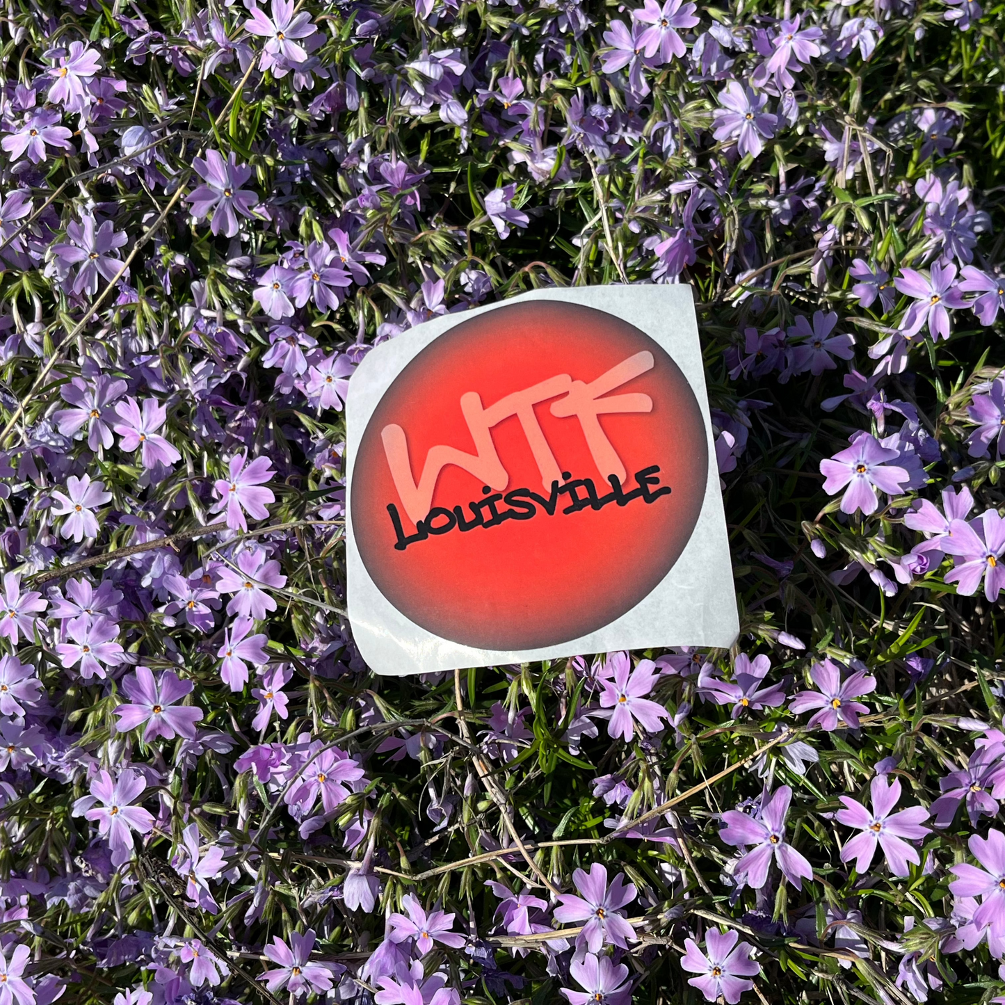 Red WTF Sticker